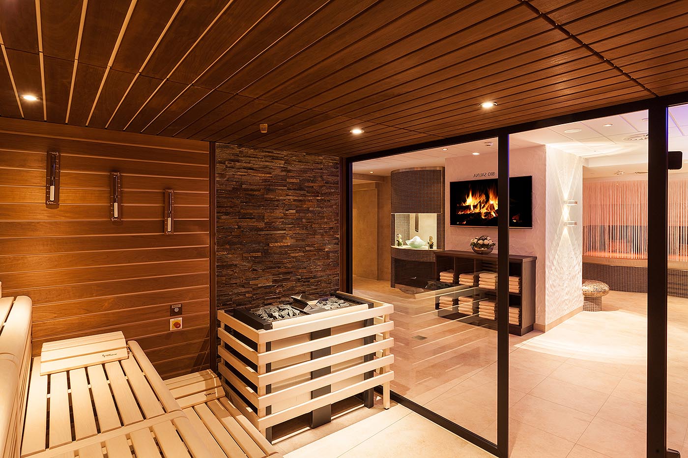 Сауна для SPA-комплексу